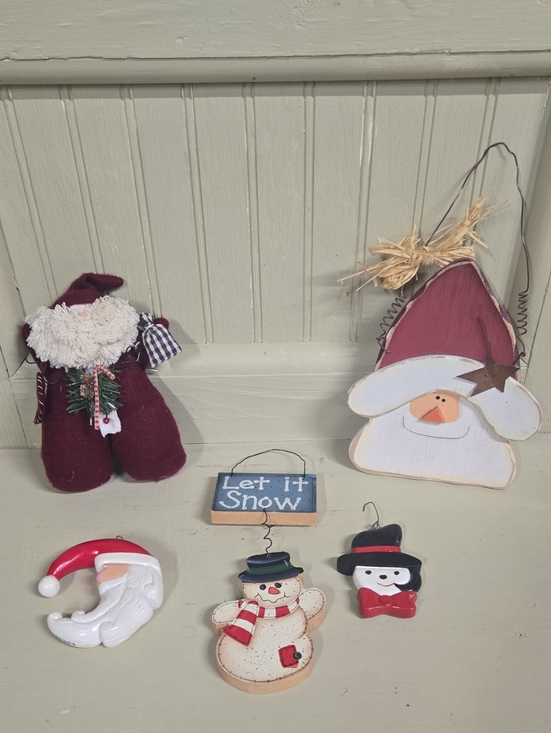 santas workshop Other - 5 Piece Christmas Decor